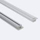 Product of 1m Aluminum Recessed Profile Kit with Clips For LED Strips up to 12 mm