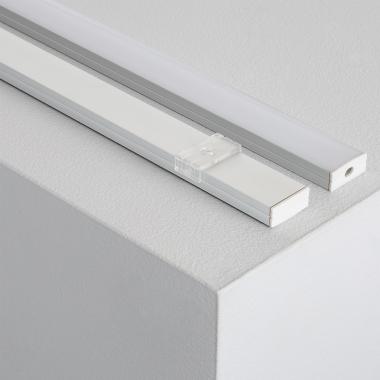 Produkt von Aluminiumprofil mit Durchgehender Abdeckung für doppelte LED-Streifen bis 20mm
