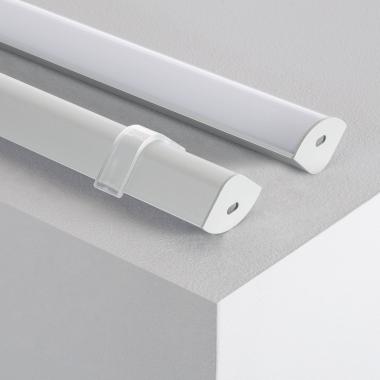 Produkt von Aluminiumprofil Ecken mit Durchgehender Abdeckung für LED-Streifen bis 20mm