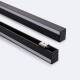 Product of 2m Surface Aluminium Double Sided Profile for LED Strips in 10mm in Black 