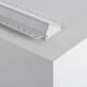 Product van Inbouw aluminium profiel voor gips / gipsplaten met doorlopende cover voor LED Strip tot 20mm