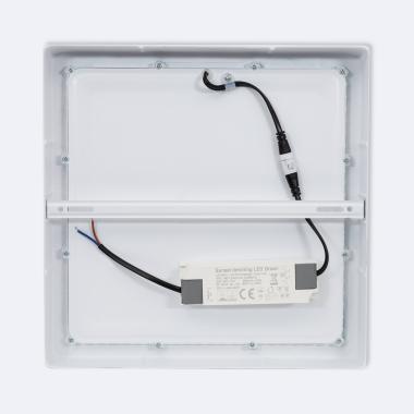 Product van Plafondlamp LED 24W Vierkant Aluminium Dim To Warm 300x300 mm