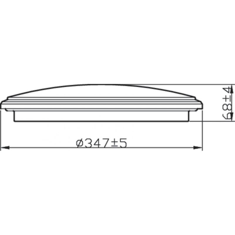 Produkt von LED-Deckenleuchte 17W IP44 PHILIPS Spray