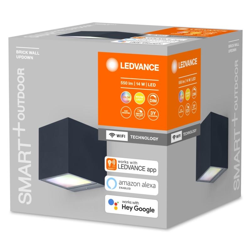 Produkt od Stropní LED Svítidlo Čtveraté 14W Smart+ WiFi IP44 LEDVANCE 4058075564367