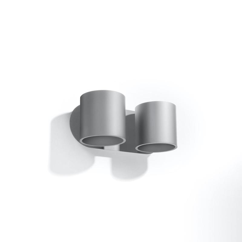 Produkt von Wandleuchte Orbis 2 Aluminium SOLLUX