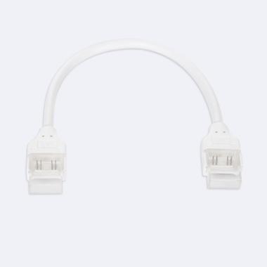 Produkt von Clip-Verbinder Doppelt mit Kabel für LED-Streifen RGB 12/24/220V SMD Silicone FLEX Breite 12mm