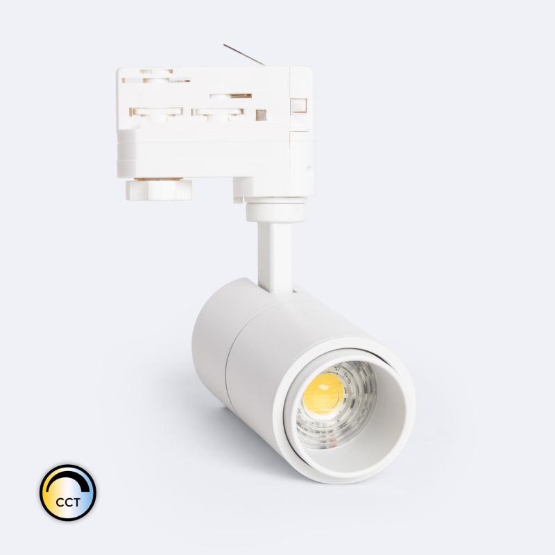 Produkt von LED-Strahler für 3-Phasenstromschiene 10W Dimmbar TRIAC CCT Pulyx No Flicker Multiwinkel 15-60º 