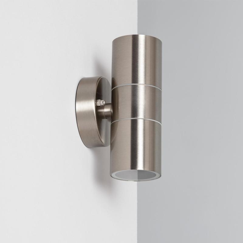 Product of Satin Stainless Steel Outdoor Double Sided Wall Light