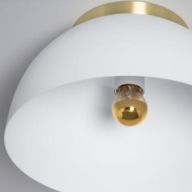 Product van Plafondlamp Rond Aluminium Ø300 mm Bosco Gold   