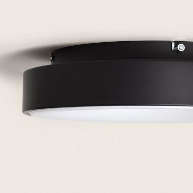 Product van Plafondlamp LED 30W Rond Metaal Ø380 mm CCT Selecteerbaar Jacob 