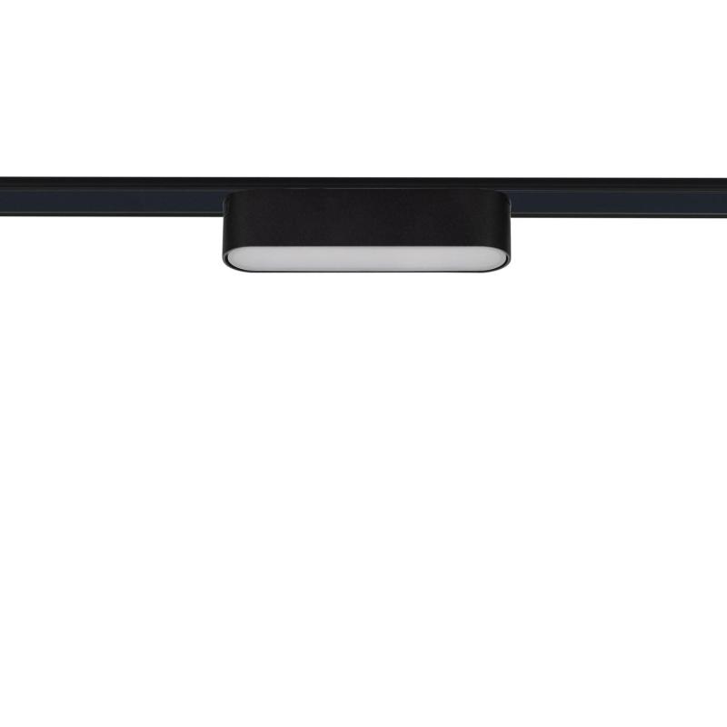 Product of 48v 6W Magentic Single Phase Track 25mm Super Slim Linear LED Spotlight CRI90 in Black UGR16 120mm