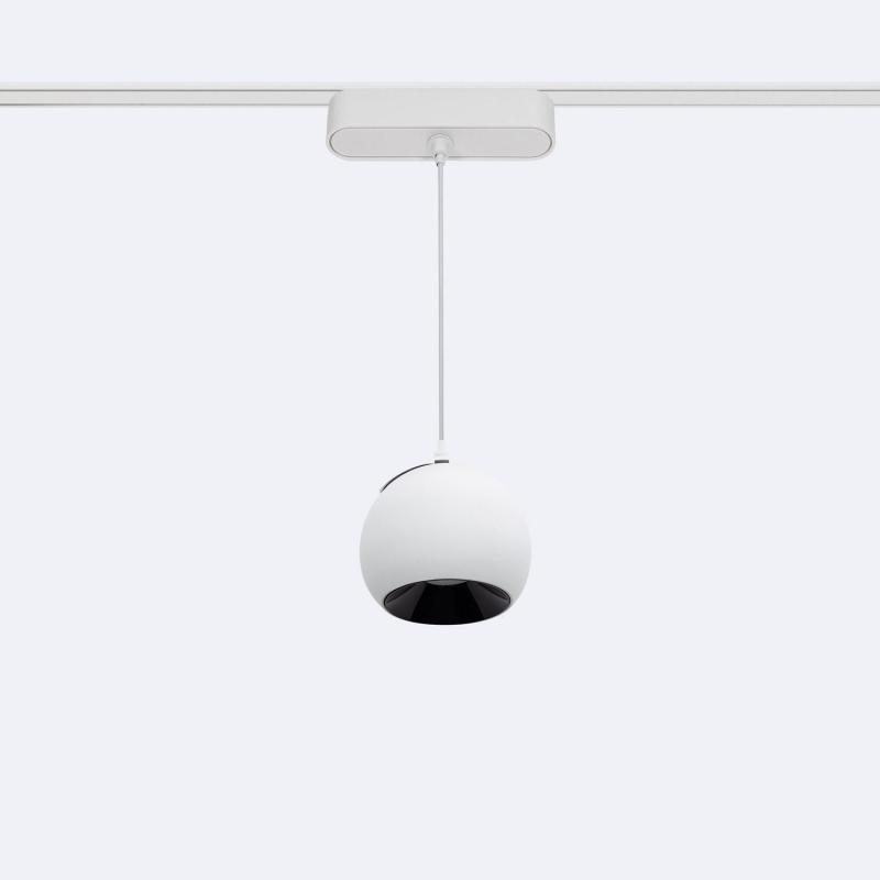 Product of Concavo 12W Suspended LED Spotlight in White Ø100 mm for 25mm SuperSlim 48V Magnetic LED Track