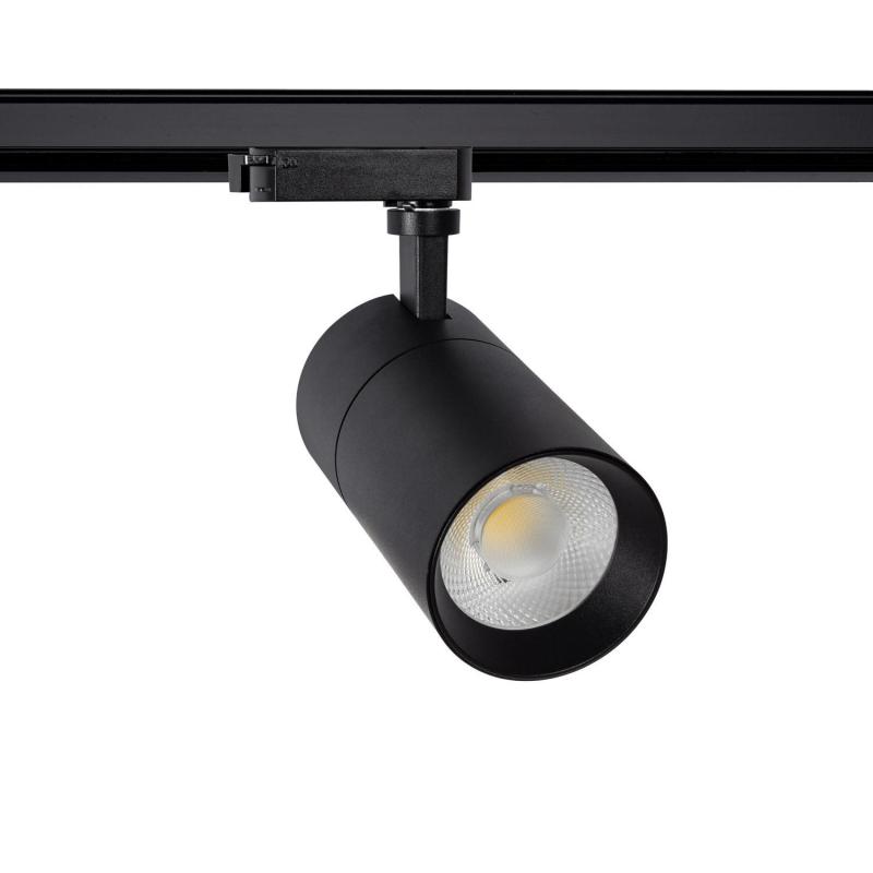 Product van Spotlicht Mallet zwart LED 30W Dimbaar voor Eenfasige Rail UGR 15 