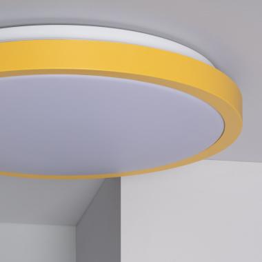 Product of 19W Faina Metal Round LED Surface Panel with Selectable CCT Ø400 mm 