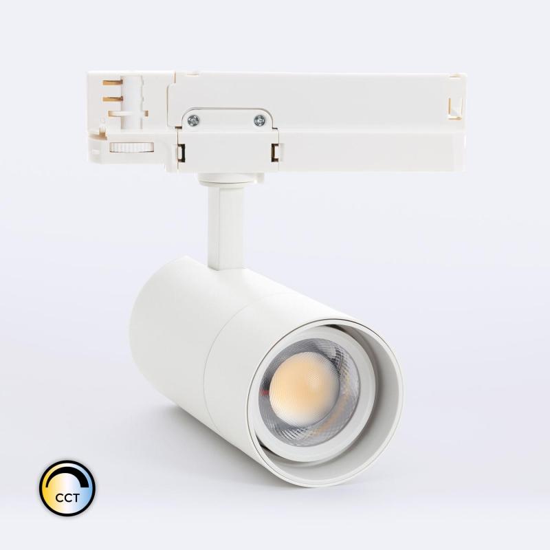 Produit de Spot LED pour Rail Triphasé 20W Wild CCT CRI90 No Flicker Multi-angle 24-60º