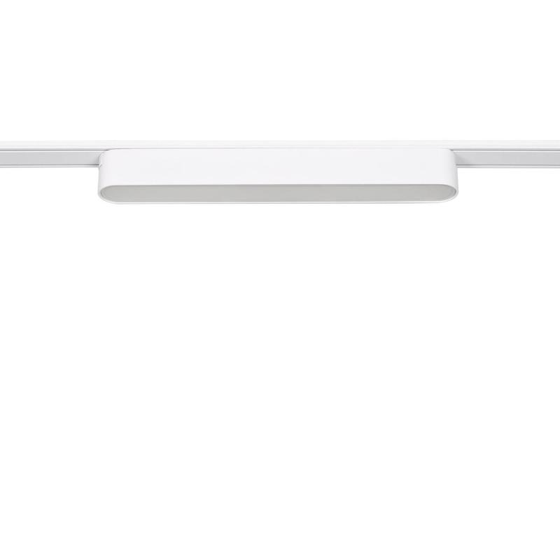 Produit de Spot Linéaire LED 12W CRI90 Blanc 222mm pour Rail Magnétique Monophasé Super Slim 25mm 48V 