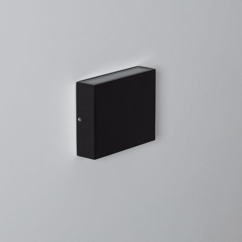 Product of Kaysa 6W Outdoor Double Sided Illumination Square Black LED Wall Lamp