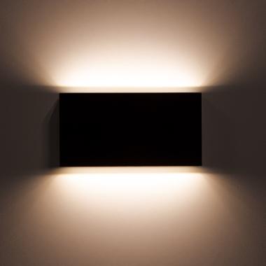 Prodotto da Applique da Parete per Esterno LED 10W Doppia Luce Rettangolare Nero Kaira
