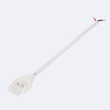 Connecteur Hippo avec Câble pour Ruban LED Auto-Redressement 220V AC SMD Silicone Flex Largeur 12mm