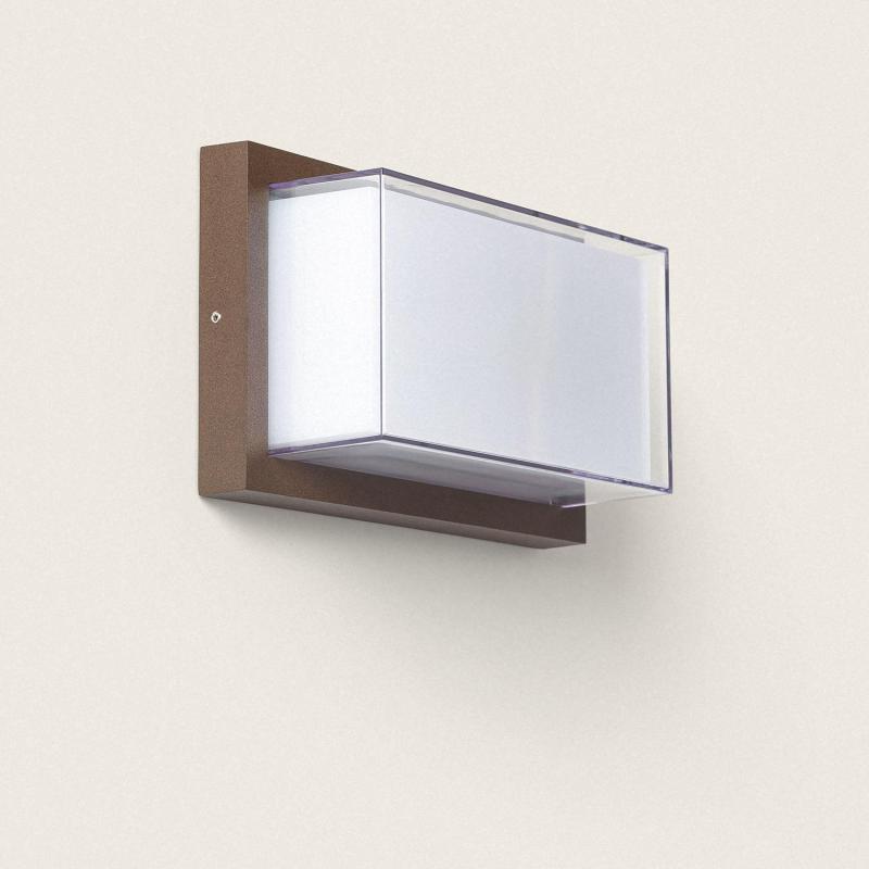 Prodotto da Applique da Parete per Esterni LED 12W Alluminio CCT Selezionabile Doppio Diffusore Caelia 