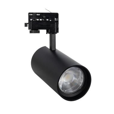 Prodotto da Faretto LED New d'Angelo Nero 30W (CRI90) CCT LIFUD LED  con Ottica Variabile per Binario Trifase