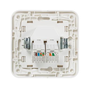 Product of Classic  RJ45 Internet Module + RJ11 Telephone socket