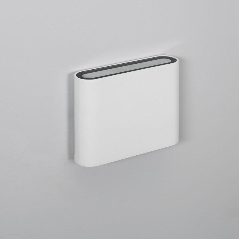 Product of Zeus 6W Outdoor Double Sided Illumination Square White LED Wall Lamp