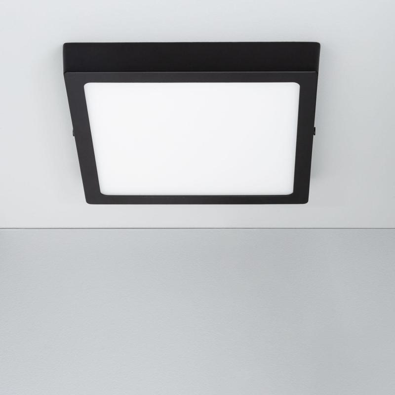 Product van Plafondlamp LED 18W Vierkant Aluminium 210x210mm Slim CCT Selecteerbaar Galán SwitchDimm