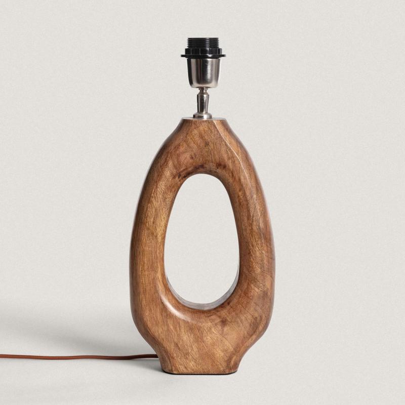 Product of Darshan Wooden Table Lamp Base ILUZZIA