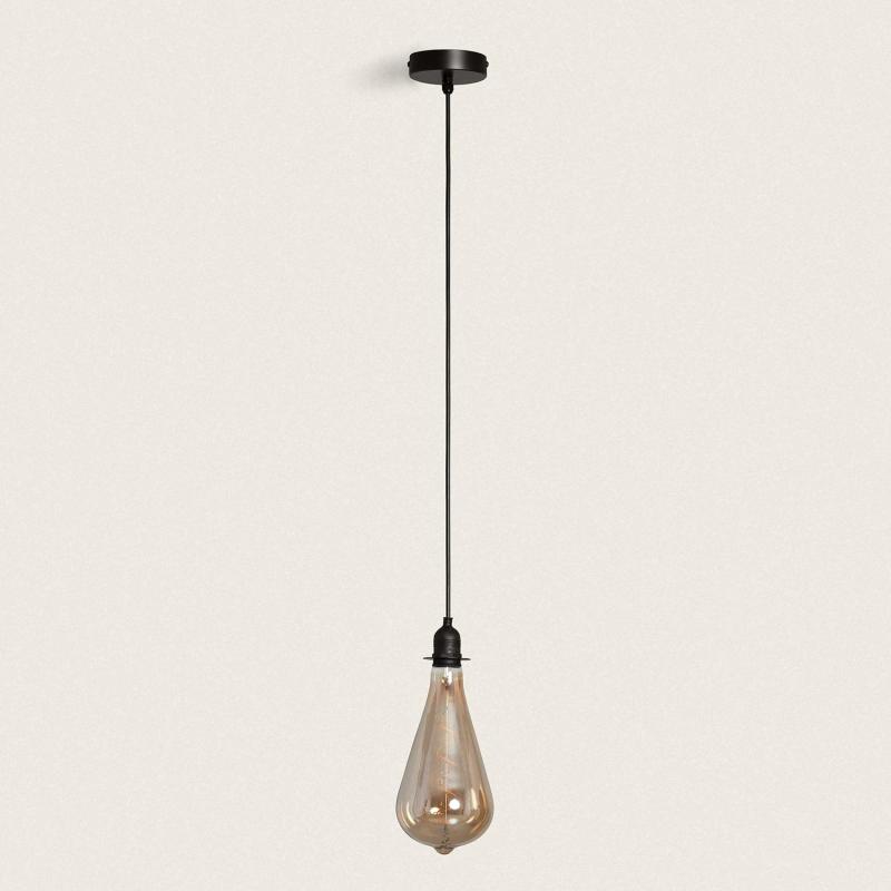 Product van Steun met Lamphouder voor Buiten Hanglamp met  PVC Kabel