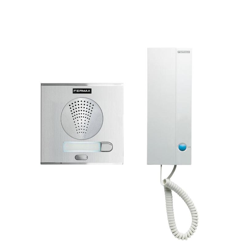 Produit de Kit Interphone 1 Sonnette City 4+N 1/L  FERMAX 4860