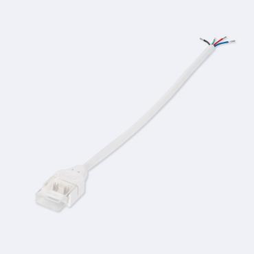 Product Verbinder mit Kabel für RGB LED-Streifen 12/24/220V SMD Silicone FLEX Breite 12 mm