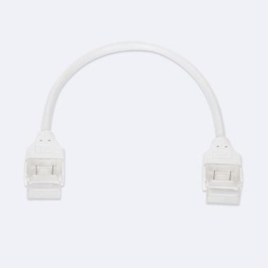 Double Hippo Connector with Cable for 220V AC Monochrome Autorectified COB Silicone FLEX LED Strip 10mm Wide
