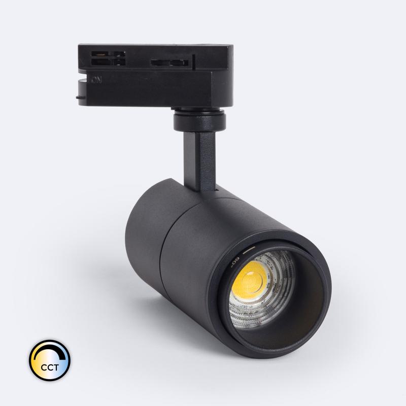 Product van Rail Spot LED Enkelfasig 10W Dimbaar TRIAC CCT Pulyx Multihoek 15-60º