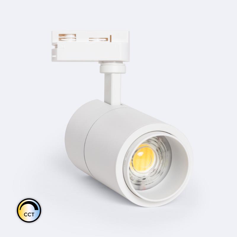 Product van Rail Spot LED Enkelfasig 20W Dimbaar TRIAC CCT Pulyx Multihoek 15-60º