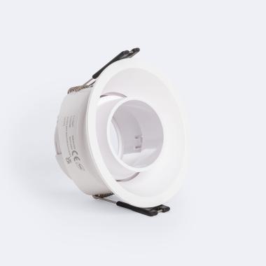 Product Collerette Downlight Conique Orientable Faible UGR pour Ampoule LED GU10 / GU5.3 Coupe Ø85 mm Suefix