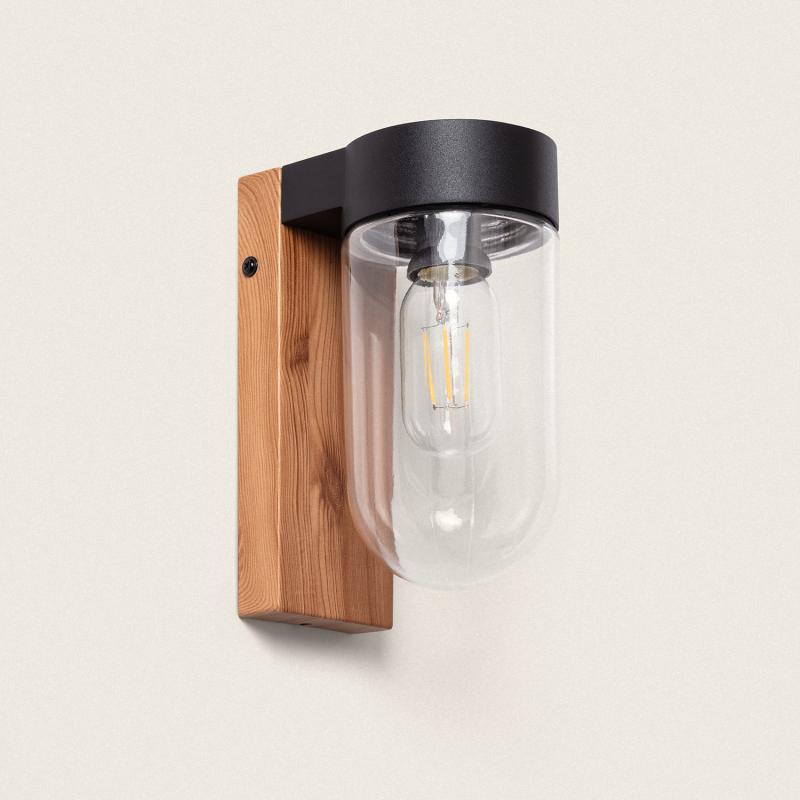 Product van Wandlamp Outdoor RVS en Glas Sentinel