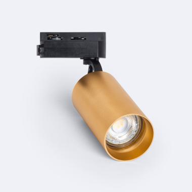 Lux Single Phase Track Spotlight Fitting for GU10 Bulb