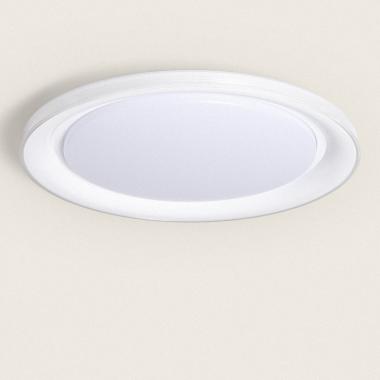 Plafoniera LED 24W Circolare Metallo CCT Selezionabile Karry