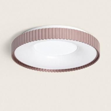 Plafonnier LED 24W Rond Métal CCT Selectionnable Guerin