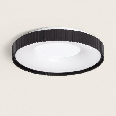 Plafonnier LED 24W Rond Métal CCT Selectionnable Guerin