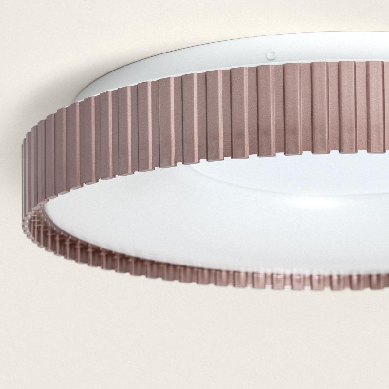 Produit de Plafonnier LED 24W Rond Métal CCT Selectionnable Guerin