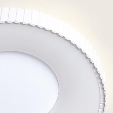 Prodotto da Plafoniera LED 24W Circolare Metallo CCT Selezionabile Guerin