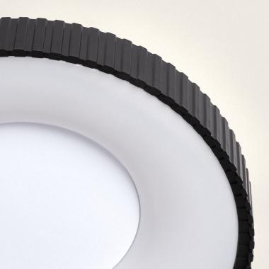 Produit de Plafonnier LED 24W Rond Métal CCT Selectionnable Guerin