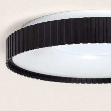 Produit de Plafonnier LED 24W Rond Métal CCT Selectionnable Guerin