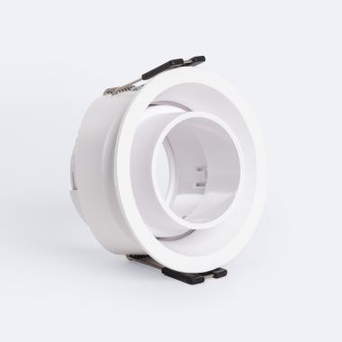 Product Downlight Ring Conische Kantelbaar met Laag UGR voor LED Lamp GU10 / GU5.3 Zaagmaat Ø75 mm Suefix