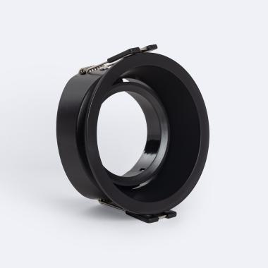 Downlight-Ring Rund Schwenkbar für LED-Glühbirnen GU10 / GU5.3 Schnitt Ø75 mm Suefix