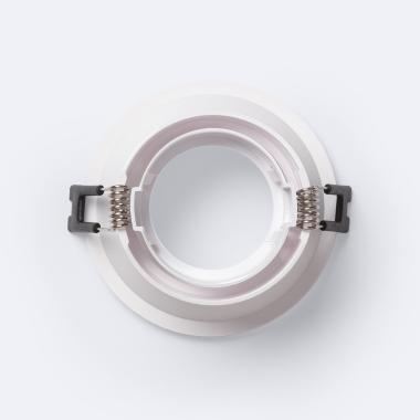 Produit de Collerette Downlight Conique Orientable pour Ampoule LED GU10 / GU5.3 Coupe Ø85 mm Suefix  