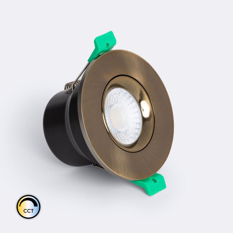 Prodotto da Faretto Downlight LED 5-8W Circolare Ignifugo Regolabile IP65 Foro Ø 65 mm Solid Design Orientabile