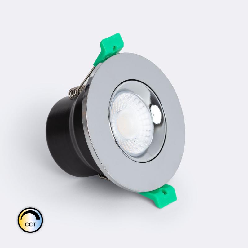 Produkt von LED-Downlight 8W Rund Dimmbar IP65 Ausschnitt Ø65 mm CCT Wählbar RF90 Solid Design Einstellbar